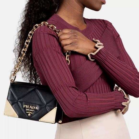 Prada Napa leather shoulder bag - Picture 6 of 6